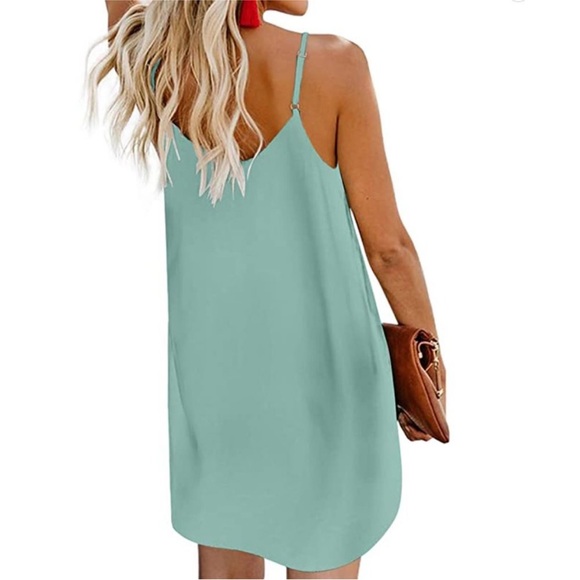 Blue mini dress - Picture 2 of 3